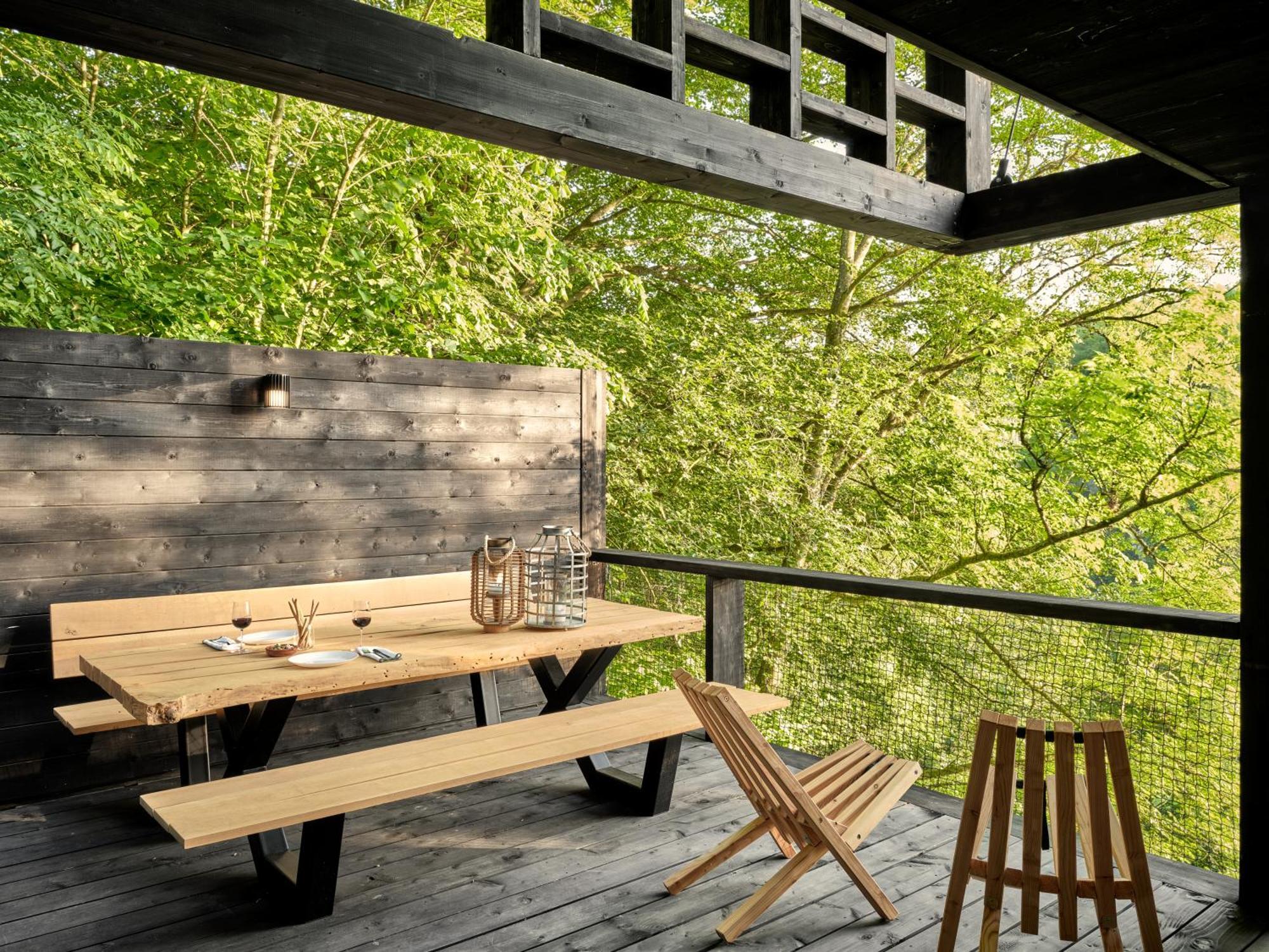Hutstuf The Beaver & Private Outdoor Spa 라로셰안알데네 외부 사진